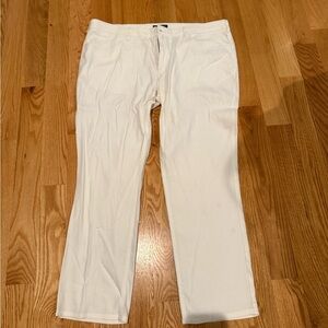 Cubavera White Chinos Lightweight linen Blend 40 x 30